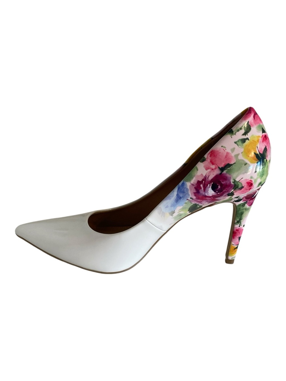 Christian Siriano Habit Floral Pointed Toe Stiletto Heels Women’s 7.5 - Picture 7 of 14